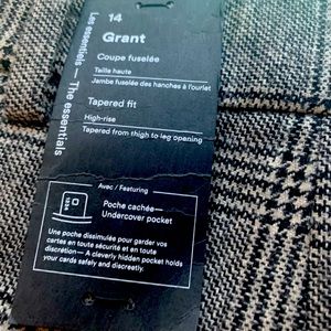 New Frank and Oak wool blended trousers size 14 but a small 14